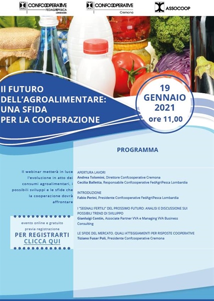 IL FUTURO DELL’AGROALIMENTARE: UNA SFIDA PER LA COOPERAZIONE