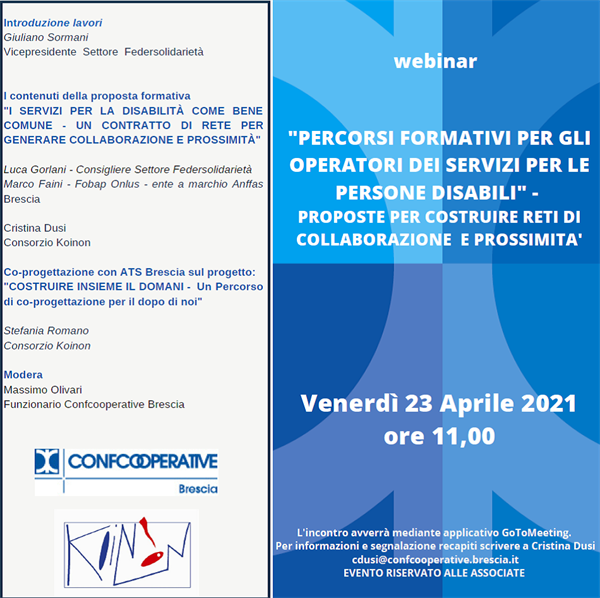 I servizi alla disabilità come bene comune