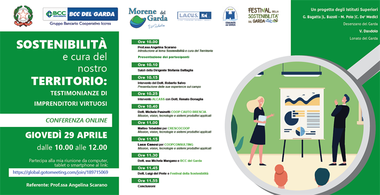 Cresco, Coopconsulting, CAUTO,BCC del Garda e GARDA VITA