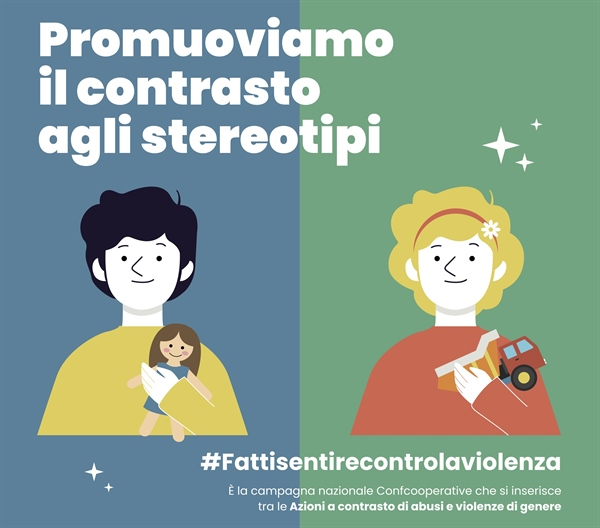 Confcooperative contro la violenza di genere