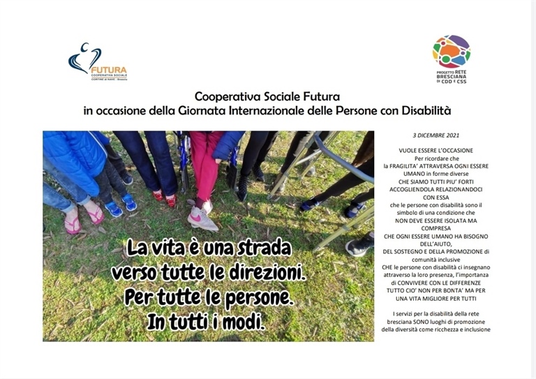 Giornata internazionale delle persone con disabilità